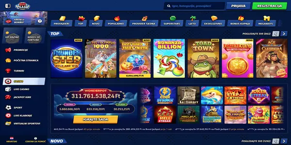 BigClash Casino live hry  na mobile