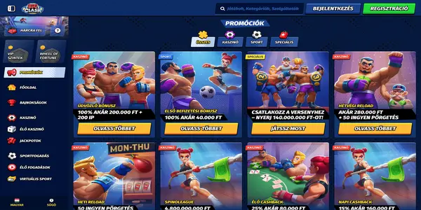 BigClash Casino uvitaci bonus  na mobile